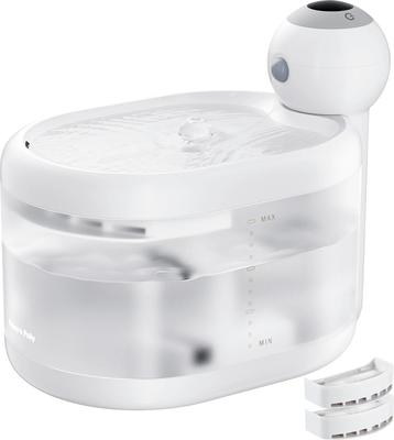 Show full view: Happy & Polly Wireless Smart Cat Water Fountain Replacement Filters, 4 count slide 2 of 6