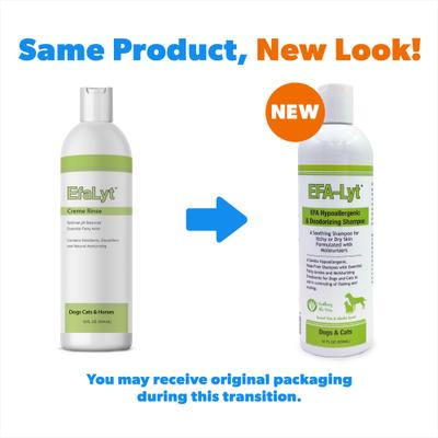 Show full view: Ora-Clens EFA-Lyt Hypoallergenic & Deodorizing Shampoo with EFA’s for Dogs & Cats, 12-fl oz bottle slide 2 of 9