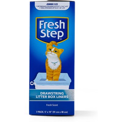 Fresh Step Products Fresh Step Products Drawstring Scented Litter Box Liner, 7 count, Jumbo