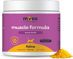 MYOS Feline Muscle Formula Powder Cat Supplement, 180-g