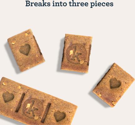 Show full view: Kradle Bliss Bar Peanut Butter Flavored Soft Bite Calming Broad Spectrum Hemp Extract Health Supplement for Dogs, 6 count slide 5 of 10