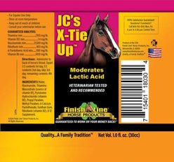 Finish Line JCs X Tie Up Syringe Horse Supplement slide 2 of 2