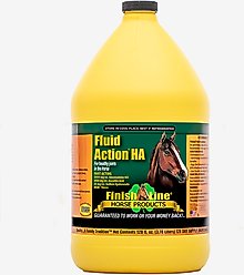 Finish Line Fluid Action HA liquid Horse Supplement, 128-fl oz bottle