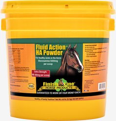 Finish Line Fluid Action Hyaluronic Acid Powder Joint Support Powder Horse Supplement, 4.8-lb tub