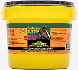 Finish Line Fluid Action Hyaluronic Acid Powder Joint Support Powder Horse Supplement, 2.4-lb tub