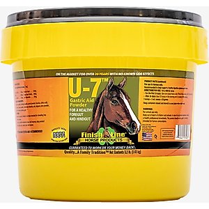 Finish Line U-7 Gastric Aid Powder Horse Supplement, 3.2-lb tub
