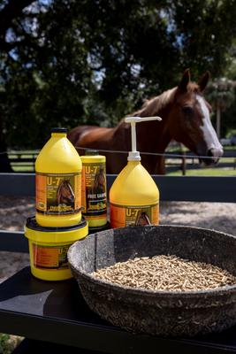 Show full view: Finish Line U-7 Gastric Aid Liquid Horse Supplement, 128-fl oz bottle slide 3 of 5