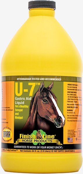 Finish Line U-7 Gastric Aid Liquid Horse Supplement