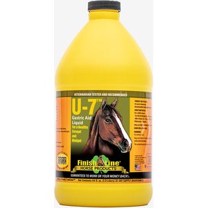 Finish Line U-7 Gastric Aid Liquid Horse Supplement, 64-fl oz bottle
