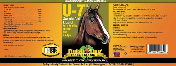 Finish Line U-7 Gastric Aid Liquid Horse Supplement