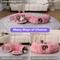 Show in main carousel: RYPetmia Donut Tunnel Bed Foldable Cat Plush Toy, Pink slide 3 of 10