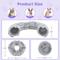 Show in main carousel: RYPetmia Donut Tunnel Bed Foldable Cat Plush Toy, Grey slide 7 of 10