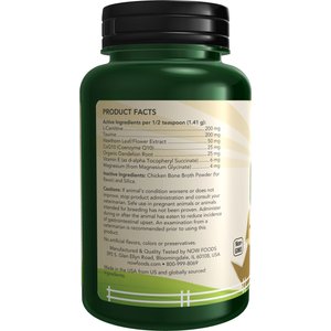 NOW Pets Cardiovascular Support Dog & Cat Supplement, 4.5-fl oz bottle