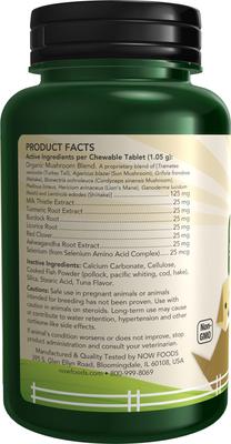 Show full view: NOW Pets Immune Support Dog & Cat Supplement, 90 count slide 4 of 10