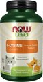 NOW Pets L-Lysine Immune System Support Cat Supplement, 8-oz jar