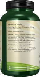 NOW Pets L-Lysine Immune System Support Cat Supplement, 8-oz jar slide 2 of 8