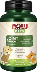 NOW Pets Joint Support Dog & Cat Supplement, 90 count