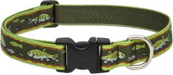 LupinePet Brook Trout Dog Collar, Medium: 12 to 20-in neck, 1-in wide