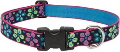LupinePet Flower Power Dog Collar, Medium: 12 to 20-in neck, 1-in wide