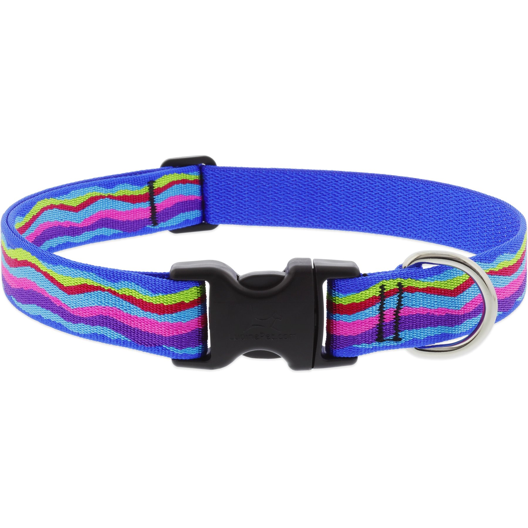 LupinePet Ripple Creek Dog Collar, X-Large: 25 to 31-in neck, 1-in wide