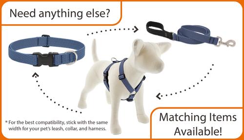 Show full view: LupinePet Eco Dog Collar, Granite, X-Large: 25 to 31-in neck, 1-in wide slide 4 of 5