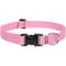 Show in main carousel: LupinePet Basic Solid Dog Collar, Pink, Medium: 12 to 20-in neck, 1-in wide slide 1 of 6