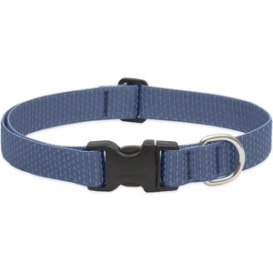 LupinePet Eco Dog Collar, Mountain Lake, Large: 16 to 28-in neck, 1-in wide