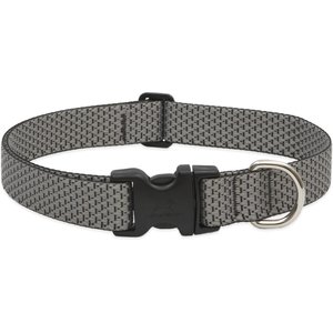 LupinePet Eco Dog Collar, Granite, Medium: 12 to 20-in neck, 1-in wide
