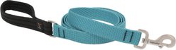 LupinePet ECO Recycled Dog Padded Handle Dog Leash, Tropical Sea, Large: 6-ft long, 1-in wide