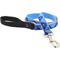 Show in main carousel: LupinePet Reflective Paws Padded Handle Dog Leash, Blue Paws, Regular: 6-ft long, 1-in wide slide 1 of 5