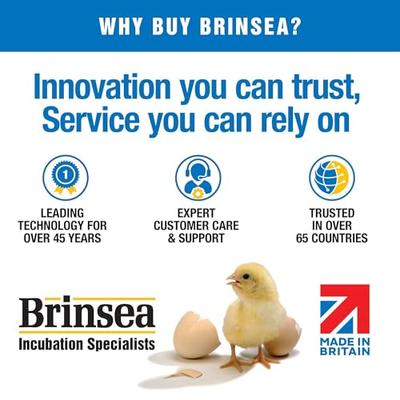 Show full view: Brinsea Ovation Ex Fully Automatic Bird Egg Incubator, 56 count slide 9 of 10