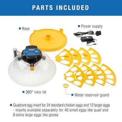 Show full view: Brinsea Maxi 24 Advance Automatic 24 Egg Incubator, Yellow slide 6 of 9