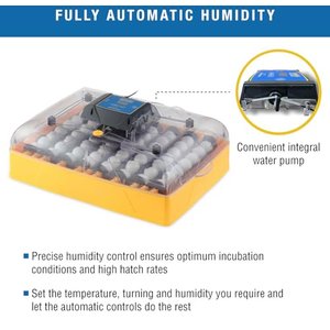 Brinsea Ovation Ex Fully Automatic Bird Egg Incubator, 56 count