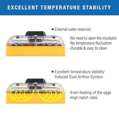 Show full view: Brinsea Ovation Ex Fully Automatic Bird Egg Incubator, 56 count slide 5 of 10