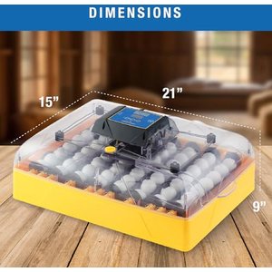 Brinsea Ovation Ex Fully Automatic Bird Egg Incubator, 56 count