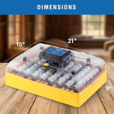 Show full view: Brinsea Ovation Ex Fully Automatic Bird Egg Incubator, 56 count slide 8 of 10