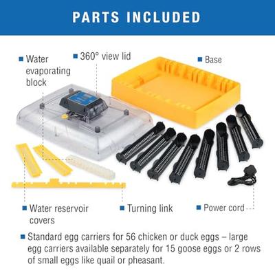 Show full view: Brinsea Ovation Ex Fully Automatic Bird Egg Incubator, 56 count slide 6 of 10