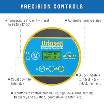 Show full view: Brinsea Mini II Advance Automatic Egg Incubator slide 3 of 10
