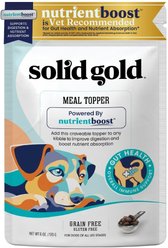 Solid Gold Gut Health Grain-Free Nutrient Absorption & Digestion Dog Food Topper, 16-oz bag