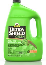 Absorbine UltraShield Green All-Natural Fly & Insect Repellent Horse & Dog Spray, 128-fl oz bottle