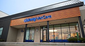 The exterior of Chewy Vet Care McKinney