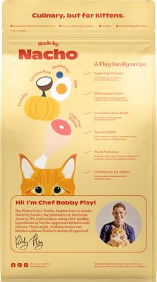 Show full view: Made by Nacho Cage-Free Chicken, Chicken Liver & Bone Broth Recipe Kittens Dry Cat Food, 2-lb bag slide 3 of 9