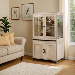 Unipaws Vertical Storage Small Pet Cage slide 2 of 7