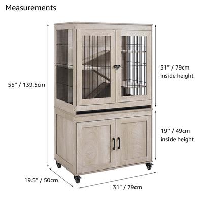Show full view: Unipaws Vertical Storage Small Pet Cage slide 6 of 7