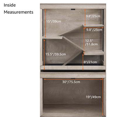 Show full view: Unipaws Vertical Storage Small Pet Cage slide 7 of 7