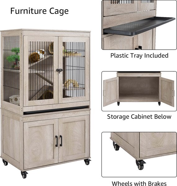 Unipaws Corner Small Pet Cage