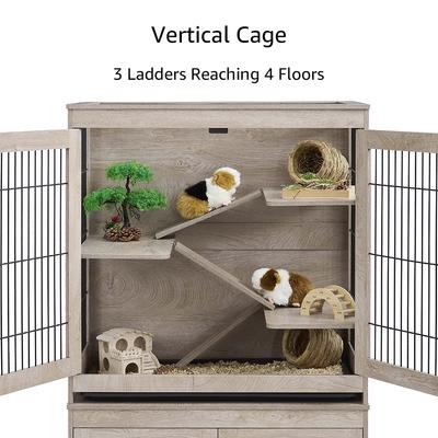 Show full view: Unipaws Vertical Storage Small Pet Cage slide 3 of 7