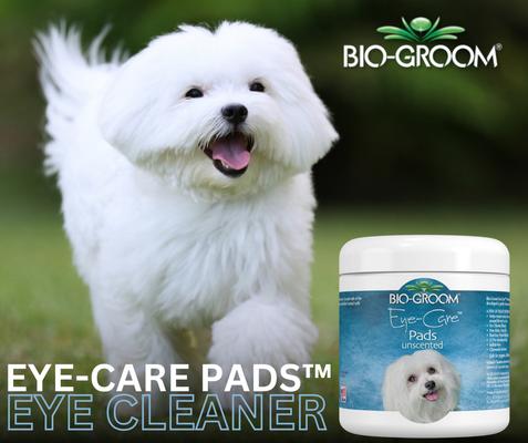 Show full view: Bio-Groom Eye-Care Unscented Pads Dog, Cat & Small Pet Eye Wipes, 5.2-fl oz bottle slide 5 of 6