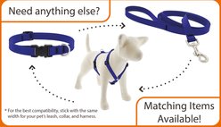 LupinePet Waterproof BioThane Adjustable Dog Harness, Neon Pink, Small: 12 to 20-in chest, 3/4-in wide slide 2 of 7