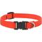 Show in main carousel: LupinePet Basic Solid Dog Collar, Blaze Orange, Small: 10 to 16-in neck, 1/2-in wide slide 1 of 7